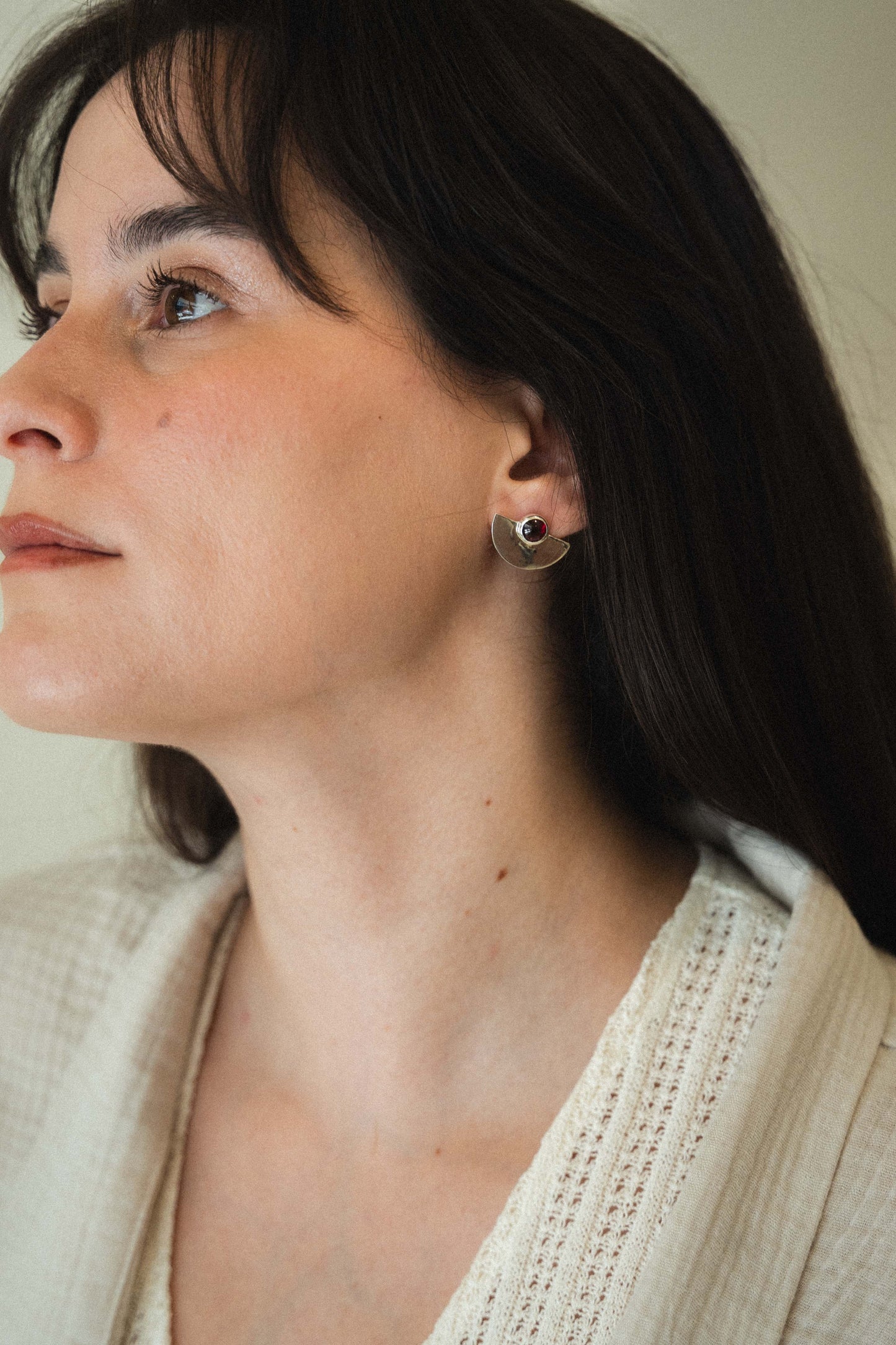 Half Moon Earrings