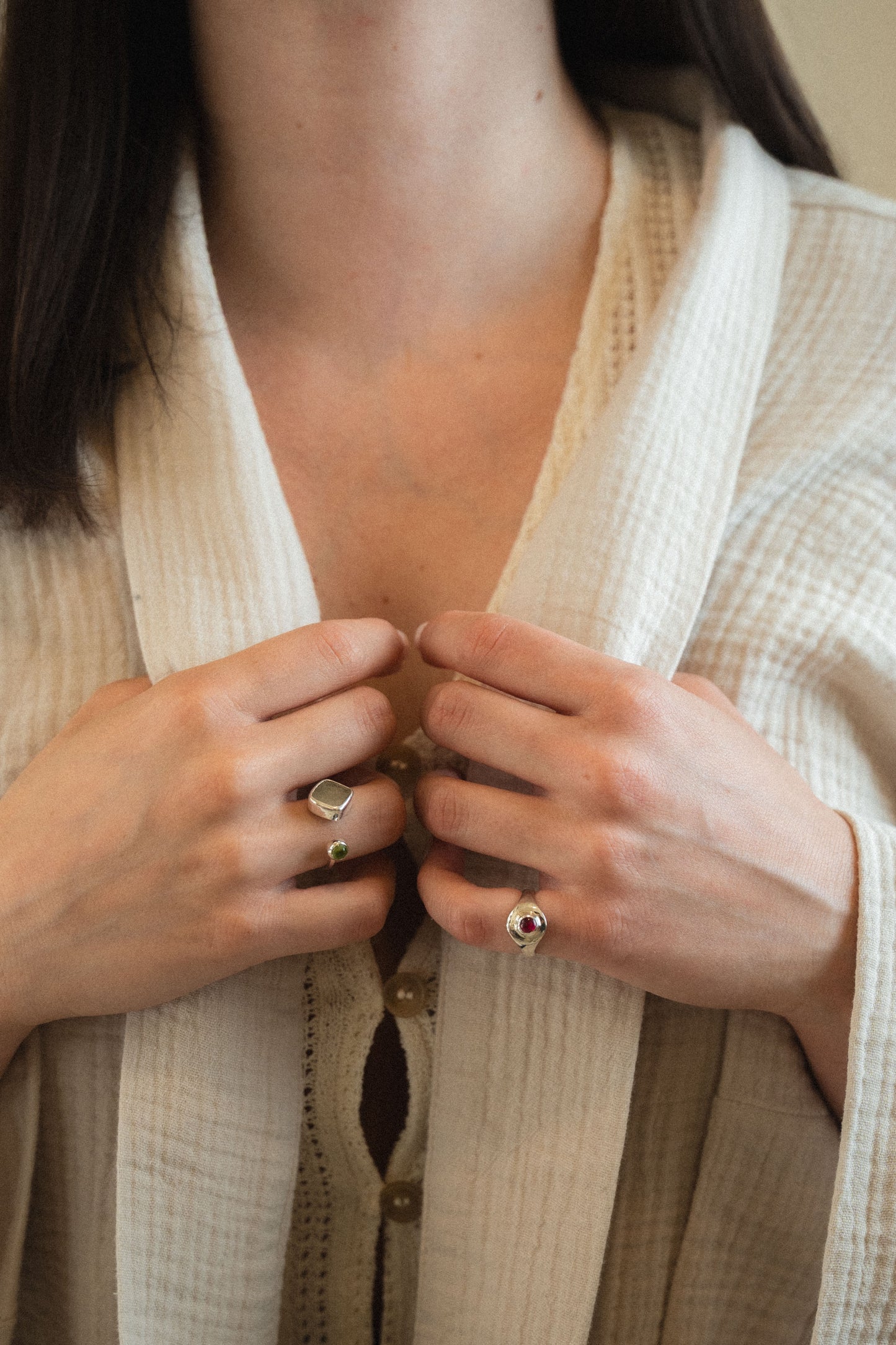 Ensō Chevalier Signet Ring