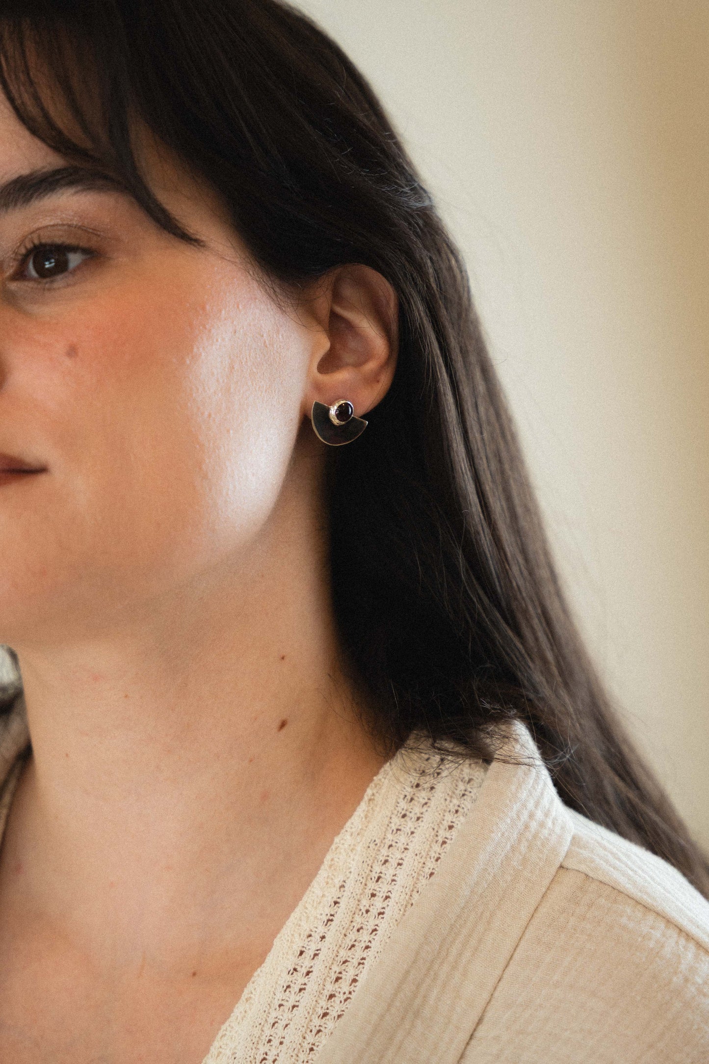 Half Moon Earrings