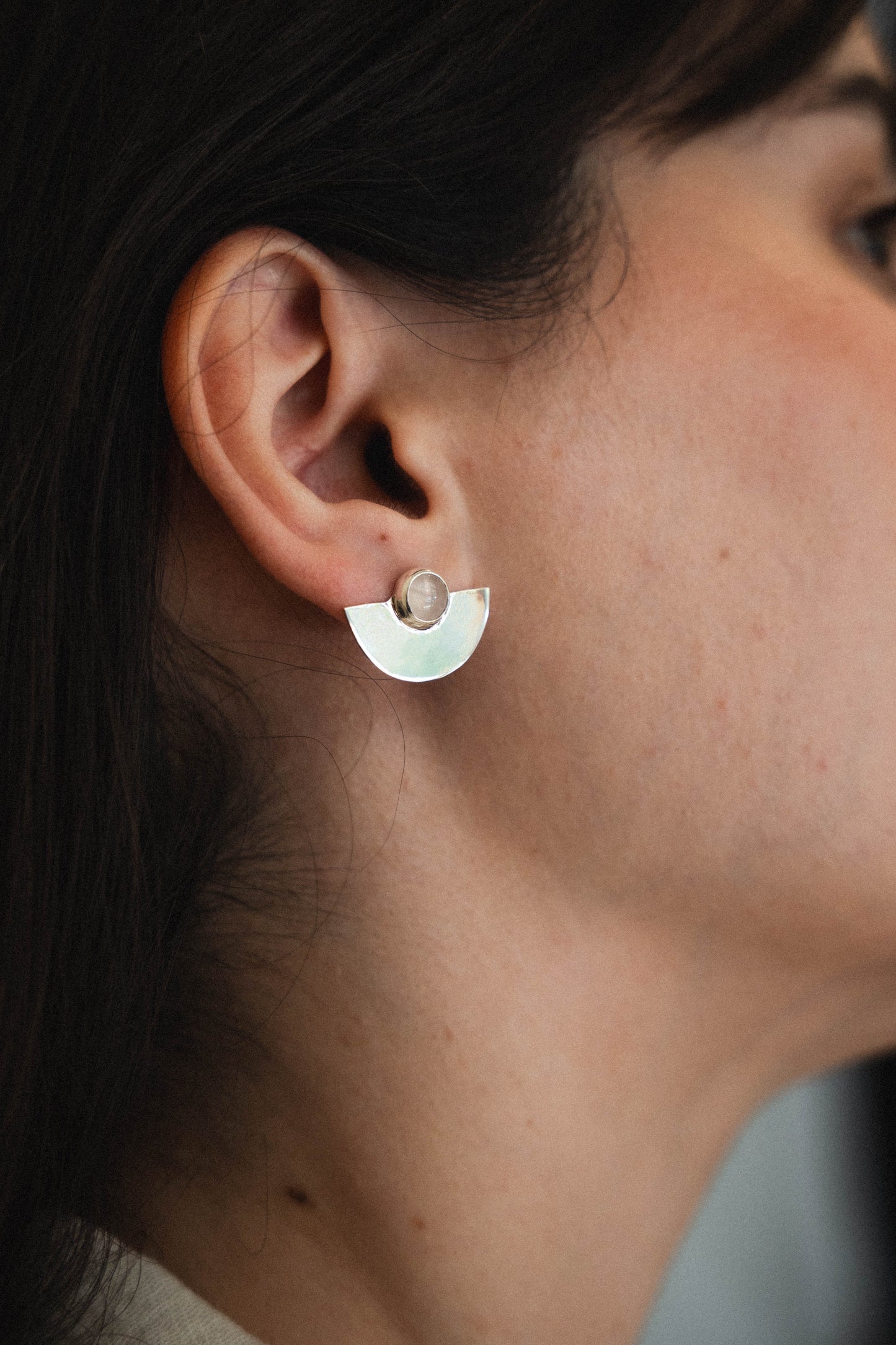 Half Moon Earrings