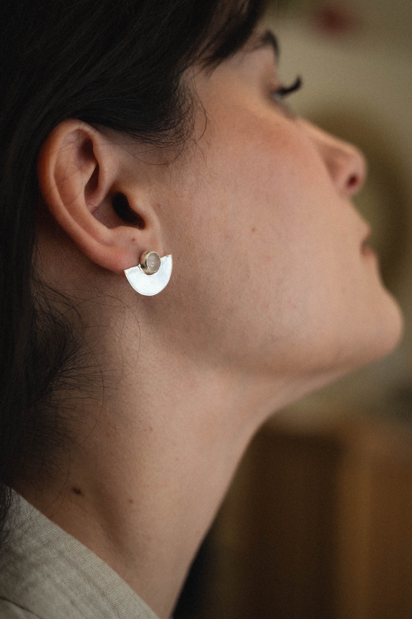 Half Moon Earrings