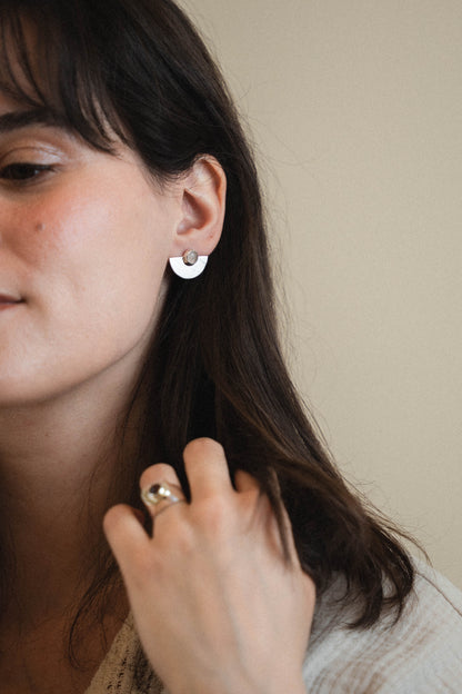 Half Moon Earrings