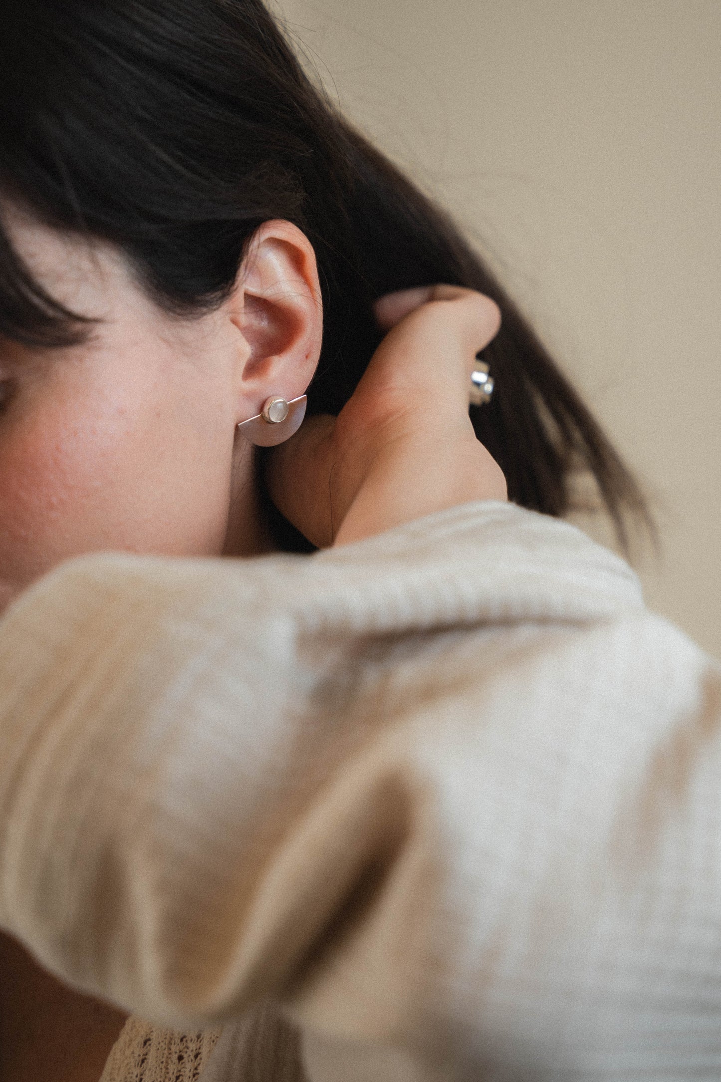 Half Moon Earrings